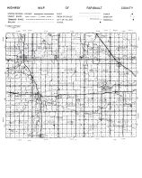 County Map, Faribault County 1962